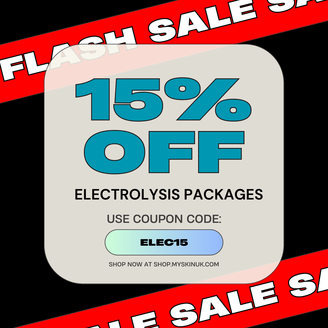 15% Off Electrolysis Hair Removal Courses