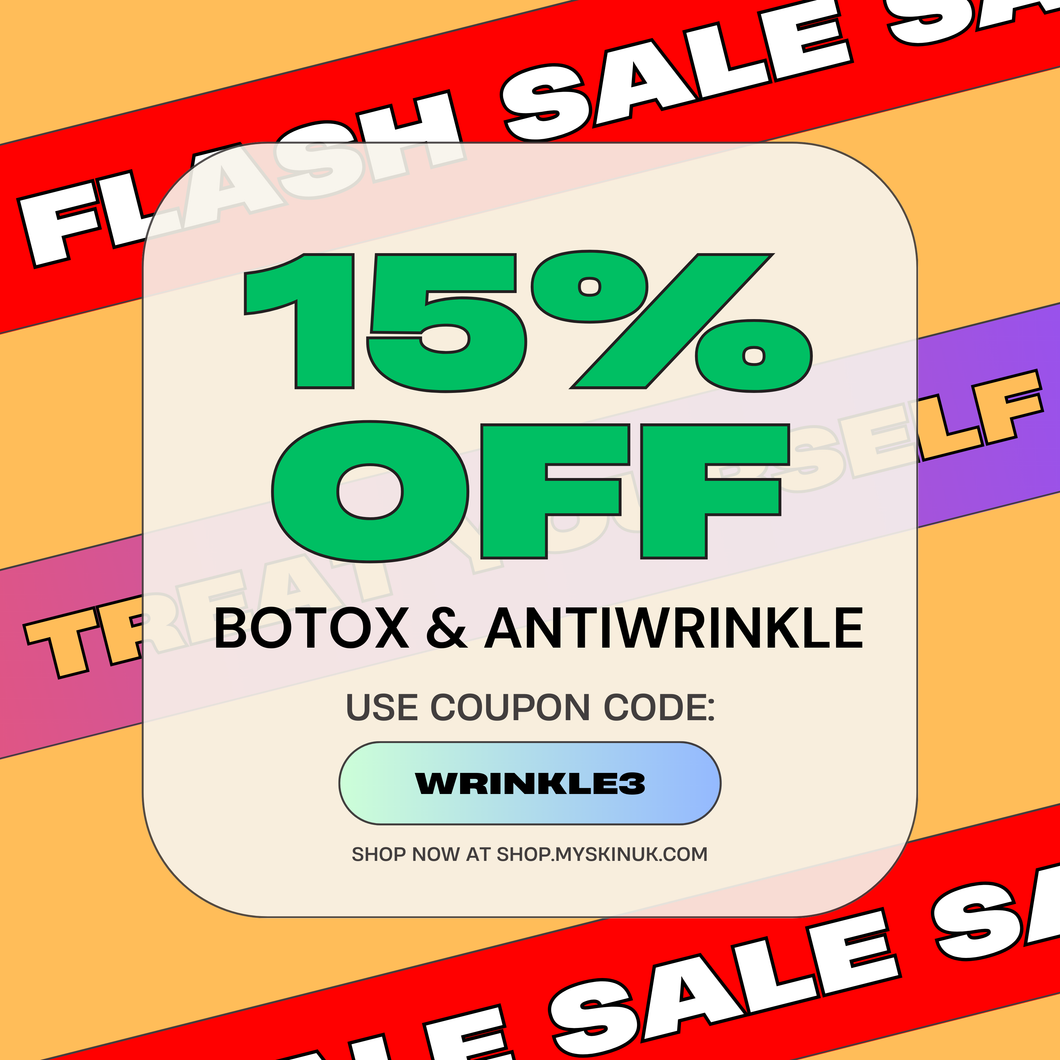 Save 15% on all Anti-Wrinkle Botox Treatments