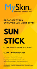 Load image into Gallery viewer, MySkin™ Broadspectrum SPF 50 Sun Stick - Chemical Free [15ml]
